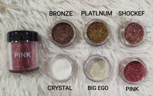Shine glitter suelto Platlnum