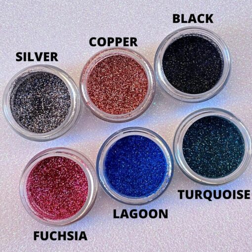 Shine glitter suelto Silver