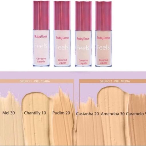 Corrector líquido tono Chantilly 10