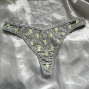 Panty PINK gris con ananás talle M