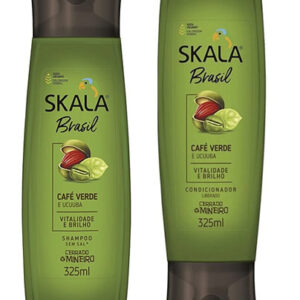 Kit Skala shampoo y acondicionador Café Verde
