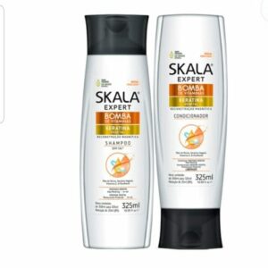 Kit Skala Shampoo y Acondicionador bomba de vitaminas con Keratina