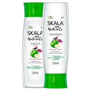 Kit Skala shampoo y acondicionador Manzana verde y Malva