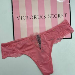 Panty Victoria´s Secret coral con dorado talle S