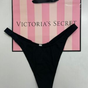 Panty PINK negra tiro alto de morley talle L