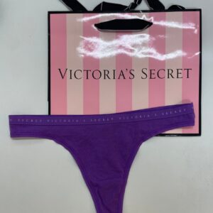 Panty de algodón VS básica color violeta, talle M
