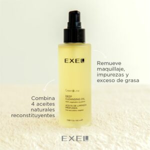 Aceite de limpieza profunda Green Line de EXEL