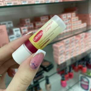 Carmex comfort care sabor RASPBERRY TART, edición limitada
