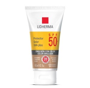 PROTECTOR SOLAR UVA PLUS SPF 50+ COLOR de Lidherma