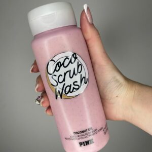 Exfoliante corporal y jabón líquido COCO WASH de Pink, Victoria´s Secret, 476ml