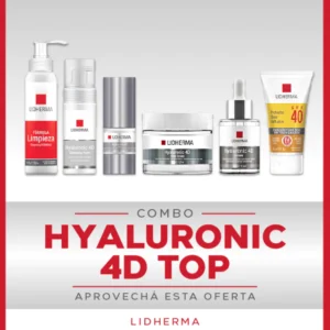Combo HYALURONIC 4D TOP para PIELES SECAS de Lidherma