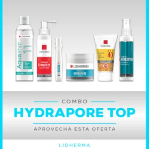 Combo HYDRAPORE TOP para PIELES MIXTAS de Lidherma