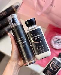 Combo INTO THE NIGHT body splash + crema corporal Bath and Body Works