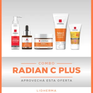 Combo RADIAN C PLUS para pieles FOTODAÑADAS de Lidherma