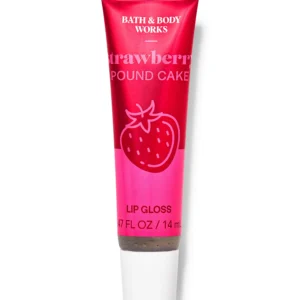 Lip gloss con sabor STRAWBERRY POUND CAKE de Bath and Body Works, 14ml
