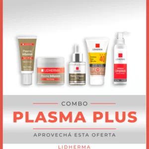 Combo PLASMA INFUSION PLUS para prevenir envejecimiento de Lidherma