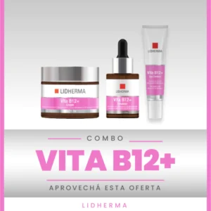Combo VIT B 12+ BASIC para PIELES SENSIBLES de Lidherma