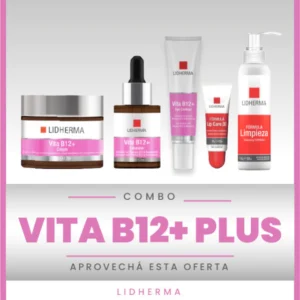 Combo VIT B 12+ PLUS para PIELES SENSIBLES de Lidherma