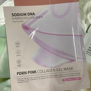 PDRN Pink Collagen Gel Mask Hidrogel Mascarilla Facial Reparadora
